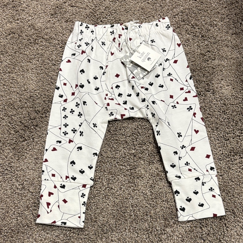 Kate Quinn Deck of Cards Panda Pants Size 2T NWT